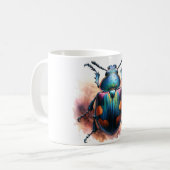 Mug Whirligig Beetle 050624IREF101 - Watercolor (Devant gauche)
