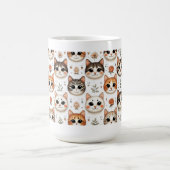 Mug Whisker Wonderland : Une symphonie de visages et (Centre)