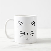 Mug Whiskers Chat Cute (Gauche)