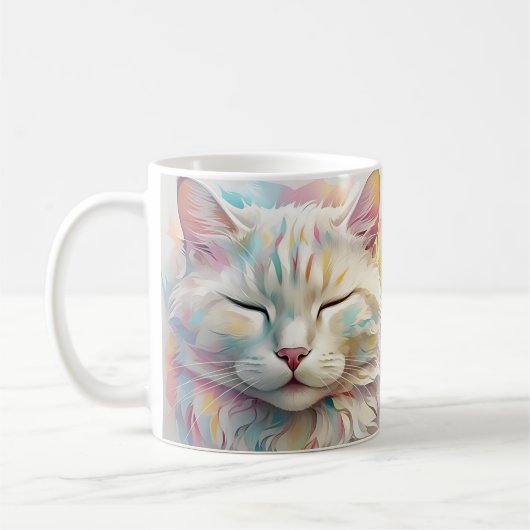 MUG " WHISKERS IN BLOOM " (Gauche)