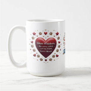 Mug Whiskers silencieux, Big Love - Coeur Amoureux des
