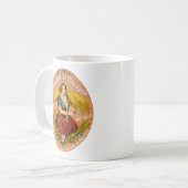 Mug Whiskey Advertising Étiquette, Vers 1860. (Devant gauche)