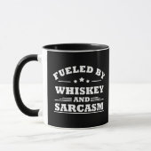 Mug Whiskey cite d'amusants propos d'alcool (Gauche)