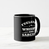 Mug Whiskey cite d'amusants propos d'alcool (Devant droit)