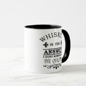Mug Whiskey cite d'étranges paroles d'alcool (Devant droit)