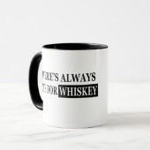 Mug Whiskey cite d'étranges paroles d'alcool (Devant gauche)