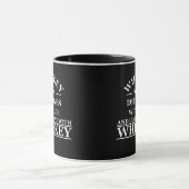 Mug Whiskey cite d'humoristiques paroles d'alcool cade (Centre)