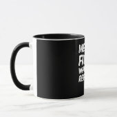 Mug Whiskey de feu de viande Répétition | Drôle de dir (Gauche)