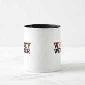 Mug Whiskey weather drôle alcool dit des cadeaux (Centre)