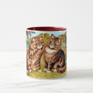 Mug Whispering Cat, Louis Wain