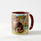 Mug Whispering Cat, Louis Wain (Devant droit)