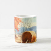 Mug Whispers d'automne : Une Sérénade d'aquarelle (Centre)