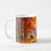 Mug Whispers d'automne : Une Sérénade d'aquarelle (Gauche)