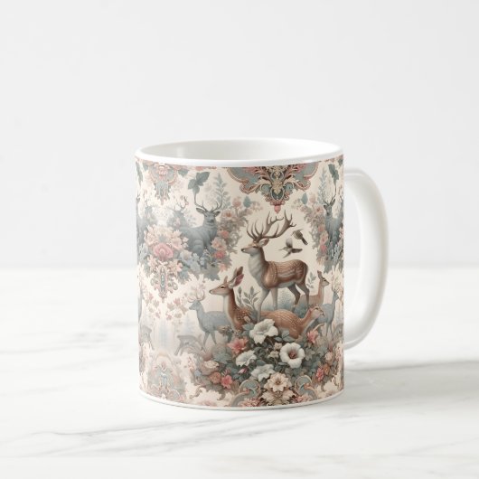 Mug Whispers Forêt Enchantée : Faune victorienne (Devant droit)