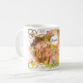 Mug Whispers of Magic: Two Fairy Friends in a Garden (Devant gauche)