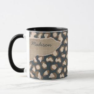 Mug Whispers of the Wild : Une panthère Vintage inspir
