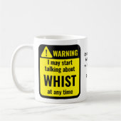 Mug Whist Funny Personalized Warning (Gauche)