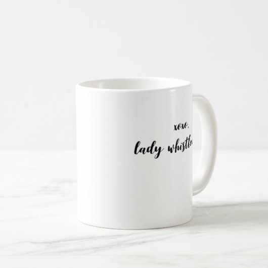 Mug Whistledown (Devant droit)