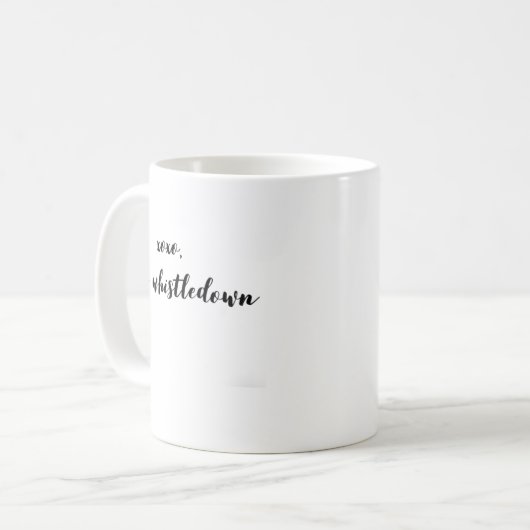 Mug Whistledown (Devant gauche)