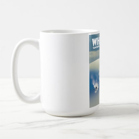 Mug Whistler British Columbia Canada Ski (Gauche)