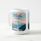 Mug Whistler Canada Colombie-Britannique Station de sk (Devant gauche)