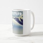 Mug Whistler Colombie-Britannique Canada Ski (Devant droit)