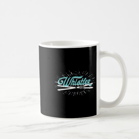 Mug Whistler Mountain Winter Skiing Gear Whistler Bc S (Droite)