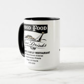 Mug Whistler's Family Restaurant, Lincolnwood, ILL (Devant gauche)