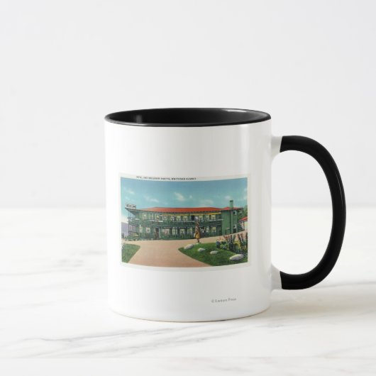 Mug Whitcomb Summit Hotel and Souvenir Shoppe View (Droite)