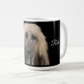 Mug White Afghan Hound (Devant droit)