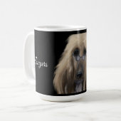 Mug White Afghan Hound (Devant gauche)