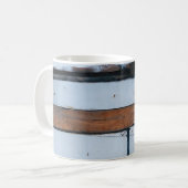 Mug White and brown wooden board (Devant gauche)