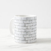 Mug White Bricks (Devant gauche)