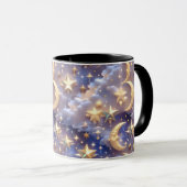 Mug - White Celestial Moon (Devant droit)