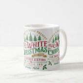 Mug White Christmas Wallace Et Davis Haynes Sister (Devant droit)
