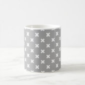 Mug White cross stitches (Centre)