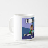 Mug white cup with success kid l'A meme (Devant gauche)