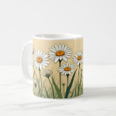 Mug White Daisy Meadow (Devant gauche)