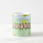 Mug White Daisy's in Green Meadow Monogramme (Centre)