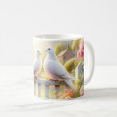 Mug White Doves Cottage Garden (Devant droit)