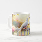 Mug White Doves Cottage Garden (Devant gauche)