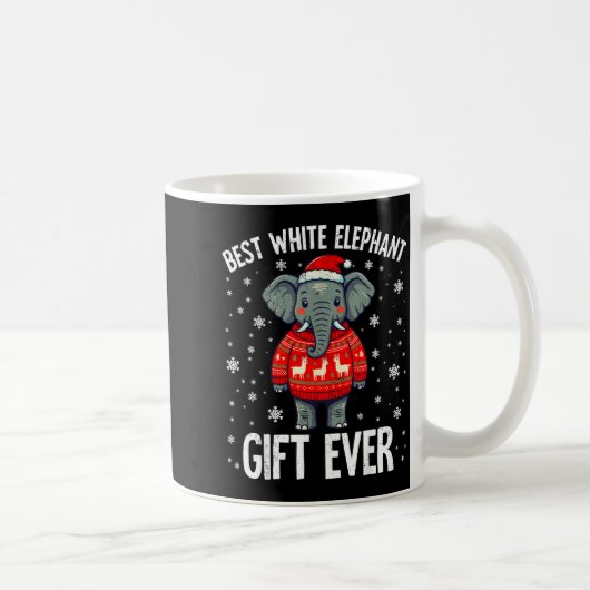 Mug White Elephant Ever Christmas Xmas Under 15 20 (Droite)