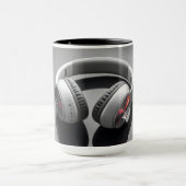 Mug white headphones (Centre)