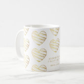 Mug White Heart Best Friends All Occasion Gift  (Devant gauche)