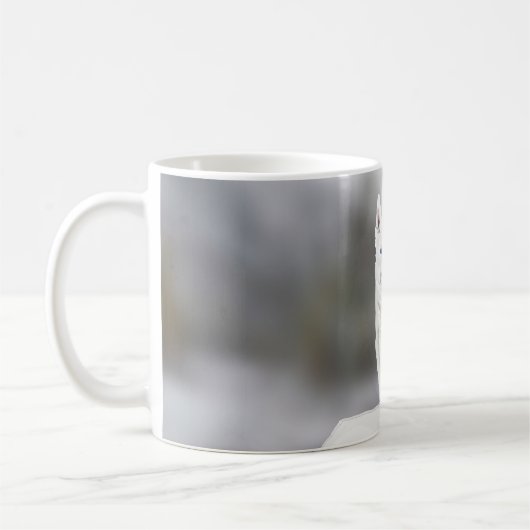 Mug White Husky (Gauche)