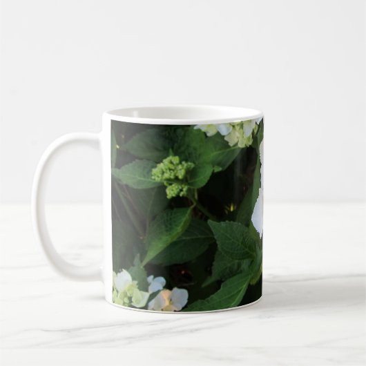 Mug White Hydrangeas (Gauche)
