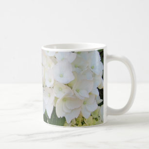 Mug White Hydrangeas