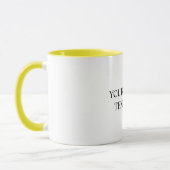 Mug White Personalized – Your Logo & Text Here (Gauche)