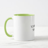 Mug White Personalized – Your Logo & Text Here (Gauche)