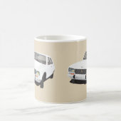 Mug White Peugeot 504 - 2 images - (Centre)